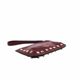 thumbnail valentino card holder leather red ghw - L'UXE LINK