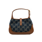 thumbnail mini Jackie 1961 in denim/brown leather ghw 2022