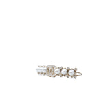 thumbnail CC Spiked Crystal And Pearl Hair Clip GHW - L'UXE LINK