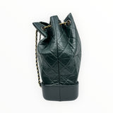 thumbnail Medium Gabrielle Backpack In Lambskin Leather Dark Green Seri 26 - L'UXE LINK