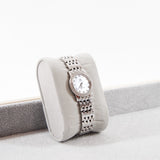 thumbnail 21mm white MOP diamond steel #90121805 - L'UXE LINK