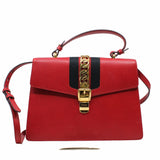 thumbnail top handle slyvie medium red ghw - L'UXE LINK