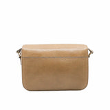 thumbnail triomphe bag medium lizard brown light camel ghw - L'UXE LINK