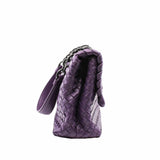 thumbnail shoulder flap bag leather purple - L'UXE LINK