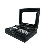 thumbnail Quilted Box Set with 4 Mini Bags in Black Color Lambskin Seri 30 - L'UXE LINK