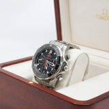 thumbnail seamaster 21230425001001 black dial - L'UXE LINK