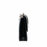 thumbnail Rockstud Lock Glam Bag leather black ghw - L'UXE LINK