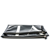 thumbnail vt clutch black patent with tn logo white - L'UXE LINK