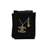 thumbnail 100th Anniversary Strass CC Pendant Necklace - L'UXE LINK