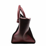 thumbnail Tie Knot Taille Moyenne Cuir Tote Bag red - L'UXE LINK
