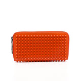 thumbnail zip long wallet orange studs - L'UXE LINK
