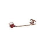 thumbnail CC Ladybug Crystal Faux Pearl Drop Earrings - L'UXE LINK