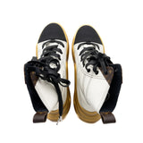 thumbnail Archlight High Top Sneakers White/Black Leather Size 38 - L'UXE LINK