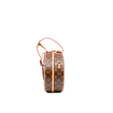 thumbnail Petite Boite Chapeau Bag Monogram Canvas with Strap - L'UXE LINK