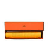 thumbnail leather tray yellow with white - L'UXE LINK