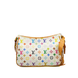 thumbnail Lodge GM In Monogram White/Multicolor Shoulder Bag GHW (Tag With Stamp) - L'UXE LINK