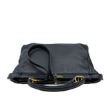 thumbnail Large Peekaboo Top Handle Bag Black GHW - L'UXE LINK