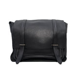 thumbnail Steve Caporal Taurillon Clemence Messenger Bag Black PHW P Stamp - L'UXE LINK