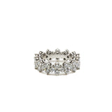 thumbnail Tiffany & Co. Aria Ring of Diamonds Pt950 Platinum Size 5 - L'UXE LINK