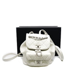 thumbnail small duma in white lambskin  LGHW
