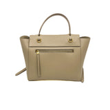 thumbnail MICRO BELT BAG in calfskin light taupe