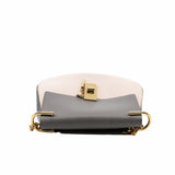 thumbnail drew bag medium pink and grey ghw - L'UXE LINK