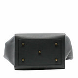 thumbnail TIE KNOT TAILLE MOYENNE CUIR TOTE BAG GREY - L'UXE LINK