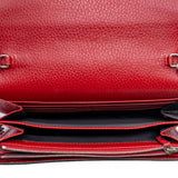 thumbnail red dionysus woc calf skin with crystal - L'UXE LINK