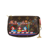 thumbnail pochette accessories with vivian boat in monogram - L'UXE LINK