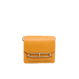 thumbnail Mini Roulis 21 Naturel Sable In Butler Leather PHW Stamp A - L'UXE LINK
