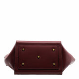 thumbnail Tie Knot Taille Moyenne Cuir Tote Bag red - L'UXE LINK