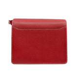 thumbnail Roulis 24cm in evercolor Leather Red GHW Stamp C - L'UXE LINK