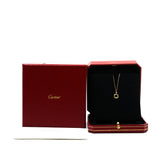 thumbnail love necklace 2 diamond necklace 18k rg seri JGN568 - L'UXE LINK