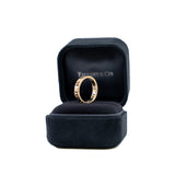 thumbnail Atlas Pierced Diamond Ring 18k Rose Gold Size 5.5 - L'UXE LINK