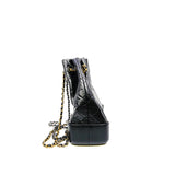 thumbnail small Gabrielle backpack in calfskin black ghw seri30