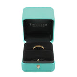 thumbnail band ring 18k rose gold no diamond size 8 - L'UXE LINK