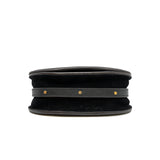 thumbnail Small Nile Black Calfskin Leather Bracelet Bag GHW - L'UXE LINK