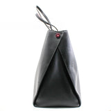 thumbnail Large Dior Addict In Black/Pink Leather Shopper Tote Bag Pink/SHW - L'UXE LINK