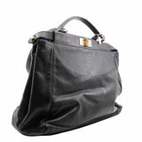 thumbnail Peekaboo Tote Large Black GHW - L'UXE LINK