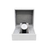 thumbnail La D de Dior 38mm Quartz White MOP Diamonds Dial Black Satin Bracelet 2012 - L'UXE LINK