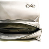 thumbnail Timeless In Grey Lambskin Leather Flap Bag PHW Seri 18 - L'UXE LINK