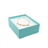 thumbnail Atlas Pierced Bar Diamond 18k Yellow Gold Bracelet - L'UXE LINK
