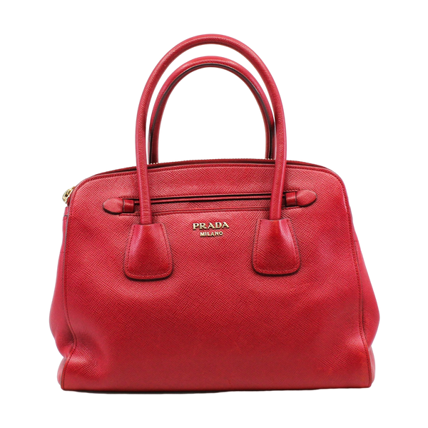 Double bag red ghw L UXE LINK