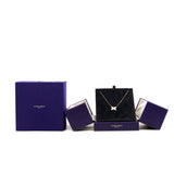thumbnail Jeux de Liens Pendant In 18k Rose Gold/Mother-of-Pearl/Diamond Necklace - L'UXE LINK