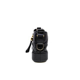 thumbnail Small Gabrielle Hobo in black calfskin PHW