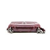 thumbnail medium diorama in crackled leather red phw 2015