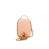 thumbnail mini backpack in caviar pink lghw #XPA2XXXX