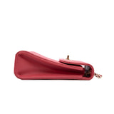 thumbnail Trendy CC Phone Holder Crossbody Bag Lambskin Pink GHW Seri 24 - L'UXE LINK