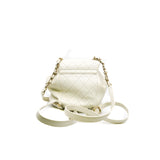 thumbnail small duma in white lambskin  LGHW