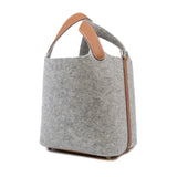 thumbnail picotin 18 in fabric grey with gold - L'UXE LINK